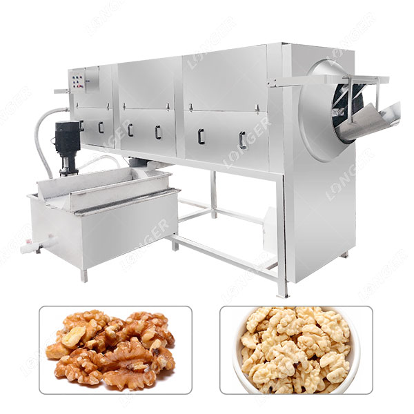 Mesin Pengupas dan Pembersih Biji Kenari