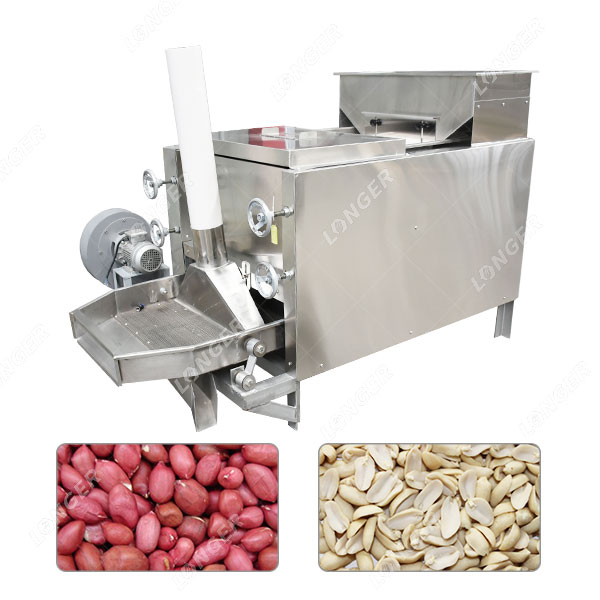 Mesin Pemisah dan Setengah Kacang Tanah Panggang