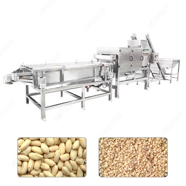 Mesin Sortasi dan Penghancur Kacang Tanah Otomatis