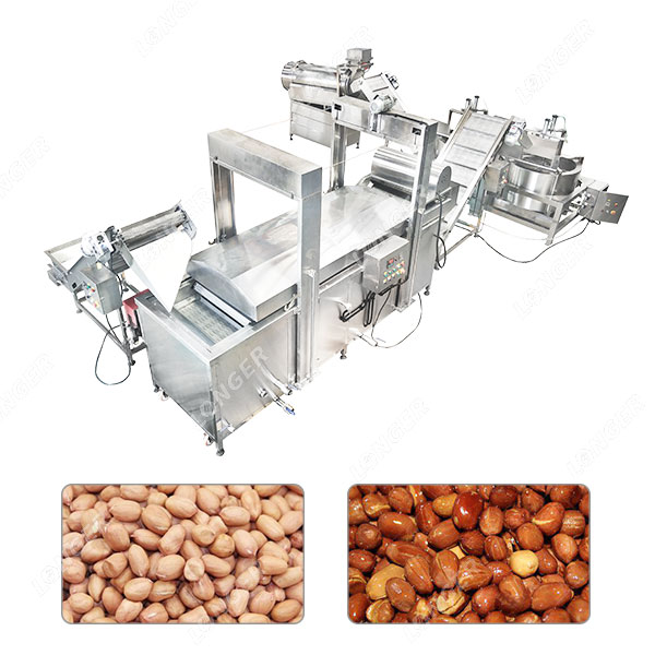 Jalur Mesin Penggorengan Kacang Otomatis 400 kg/jam.jpg