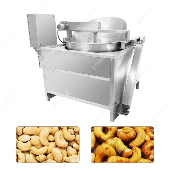 Mesin Penggoreng Kacang Mete dan Almond Otomatis