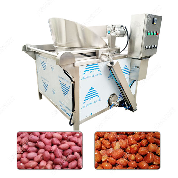 Mesin Penggorengan Kacang Tanah Hemat Minyak Industri
