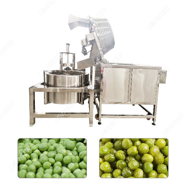 Lini Produksi Mesin Penggorengan Kacang Hijau 300kg