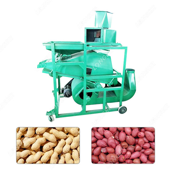 Mesin Penghilang Kulit Kacang Tanah dan Batu