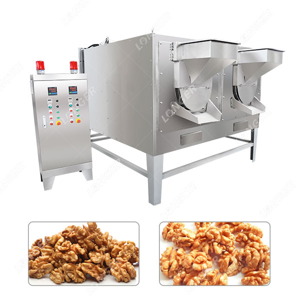 Mesin Pemanggang Kacang Kenari Gas