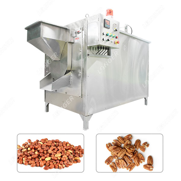 Mesin Pemanggang Kacang Drum Industri