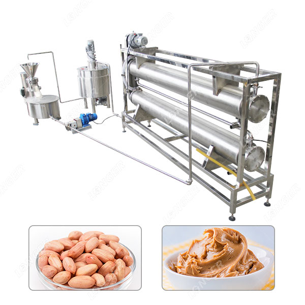 Lini Mesin Pengolah Selai Kacang Otomatis 