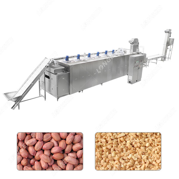 Kontrol PLC Jalur Pemanggangan dan Pemotongan Kacang Tanah