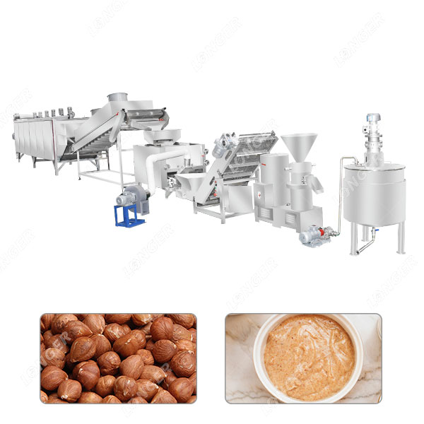 Lini Produksi Krim Mentega Hazelnut 200KG