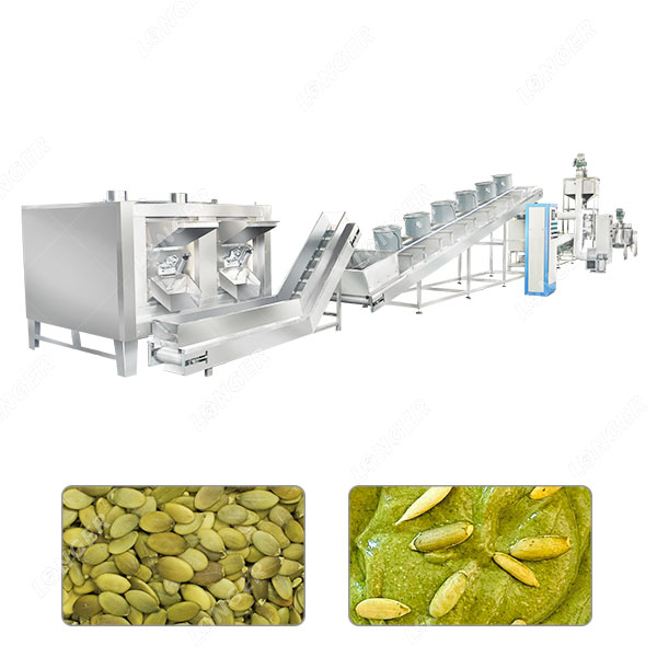 Lini Produksi Mentega Biji Labu Semangka Otomatis