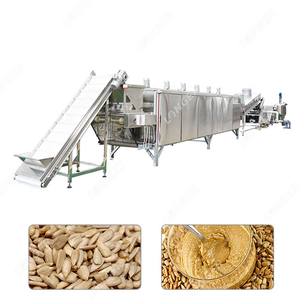 Lini Produksi Mentega Biji Bunga Matahari Otomatis