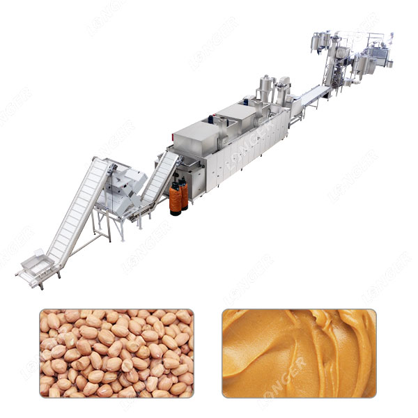 Lini Produksi Selai Kacang Komersial 500 kg/jam