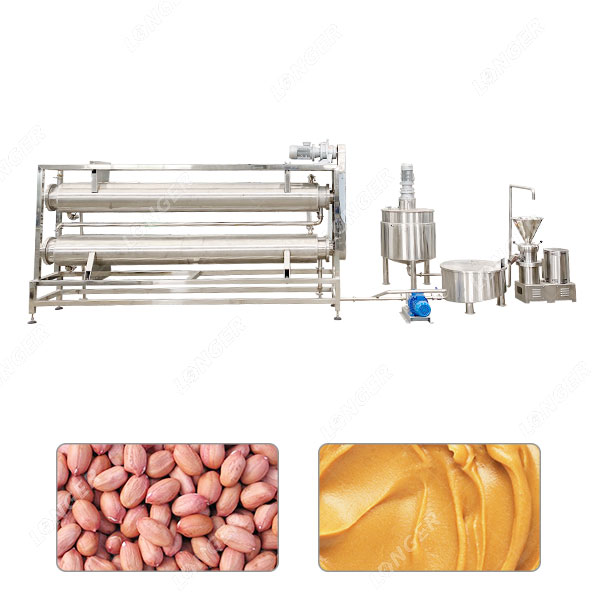 Mesin Pendingin Selai Kacang dan Almond