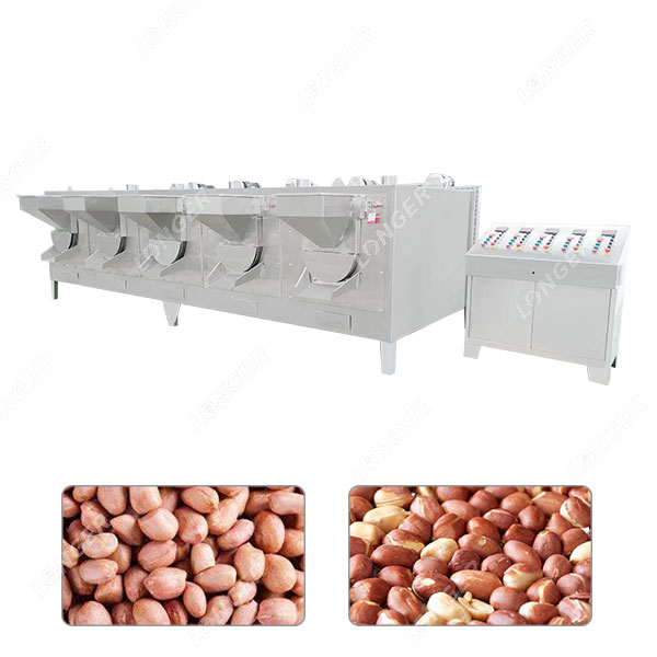 Harga Pabrik Mesin Pemanggang Kacang Tanah 5 Kandang